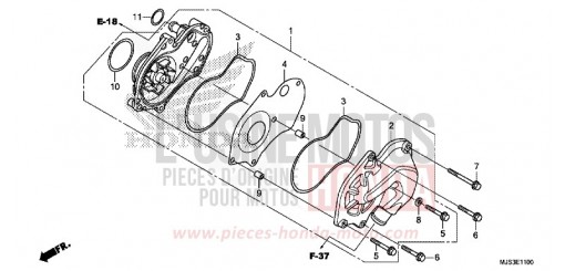 WATER PUMP NC750JF de 2015